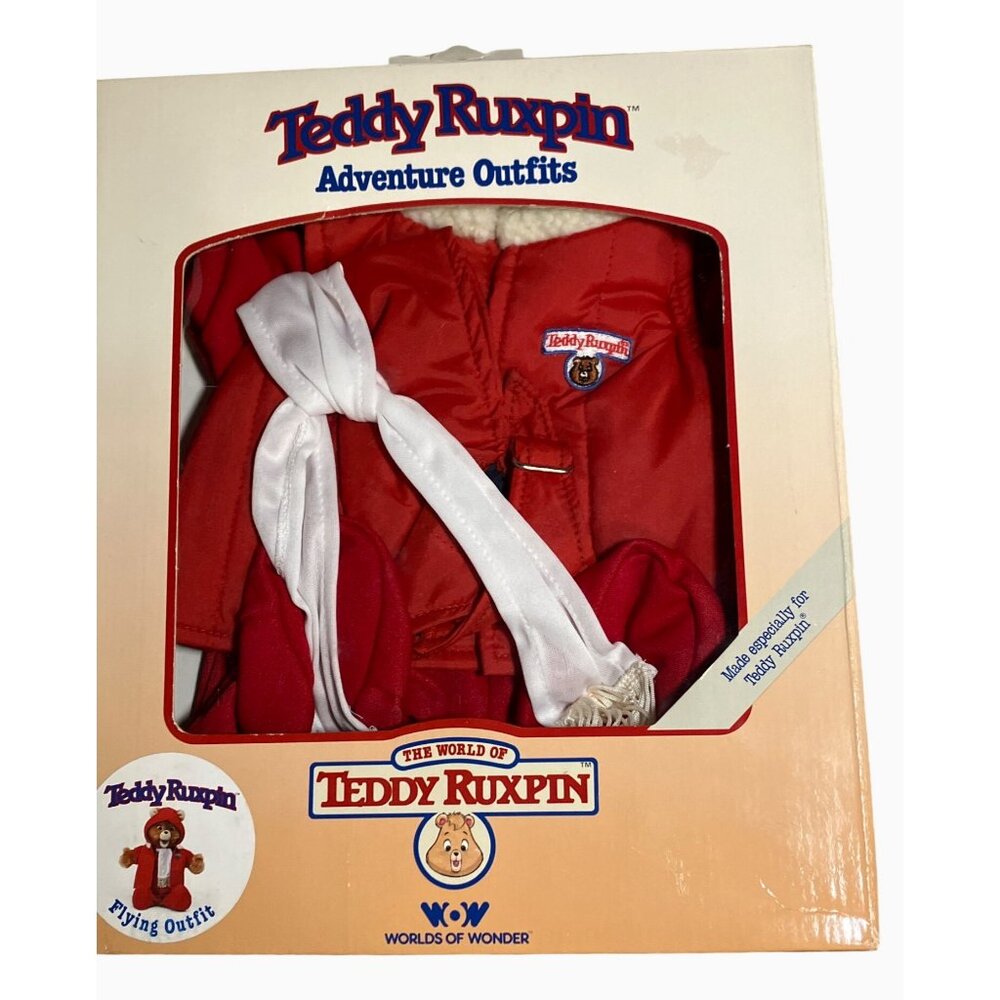 Teddy Ruxpin Adventure Outfit "The Flying Outfit" Worlds Of Wonder